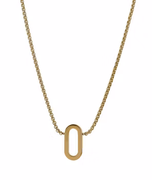 Astrid & Agnes EXCELLENT Plain Halsband Guld