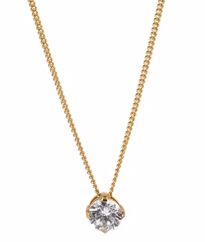 Astrid & Agnes IDA Kort Halsband Guld