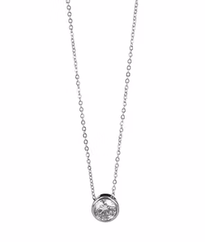 Astrid & Agnes LILLY Kort Halsband 7mm Stål