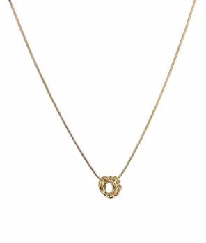Astrid & Agnes TWIST Mini Halsband Guld