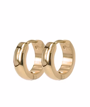 Astrid & Agnes KLARA 13mm Örhängen Guld