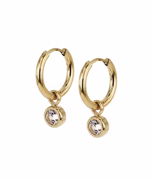 Astrid & Agnes LILLY HOOPS Guld