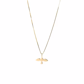 Emma Israelsson MINI DOVE NECKLACE GOLD 45cm