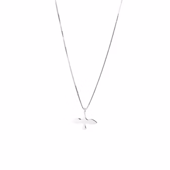 Emma Israelsson MINI DOVE NECKLACE SILVER 45cm