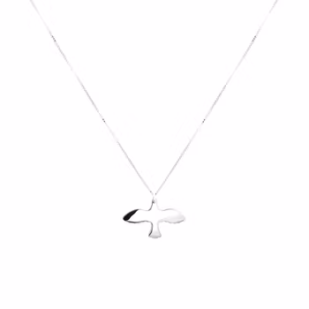 Emma Israelsson SILVER SMALL DOVE NECKLACE