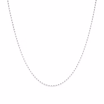 Emma Israelsson GLOBE CHAIN SILVER