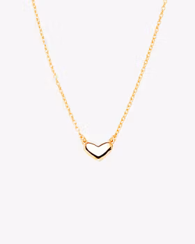 Drakenberg Sjölin LOVING HEART MEDIUM SINGLE NECKLACE GOLD