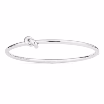 Engelbert1920 The Legacy Knot Bangle White Gold