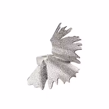 Heiring Phoenix Ring rodierat silver