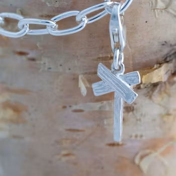 Jokkmokks Tenn Armband Ledkryss 18cm