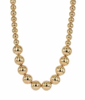 Astrid & Agnes ESSIE Big Halsband Guld