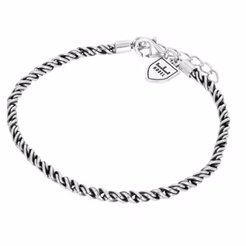 Nobel SILVERARMBAND | Tvinnat