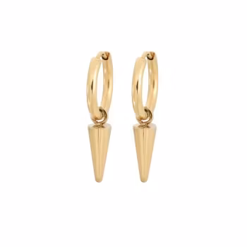 Edblad Peak Hoops Mini Gold
