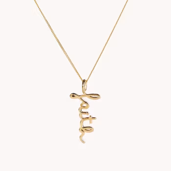 Emma Israelsson FAITH NECKLACE GOLD - 45 CM