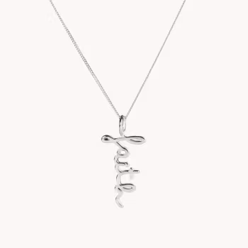 Emma Israelsson FAITH NECKLACE SILVER - 45 CM