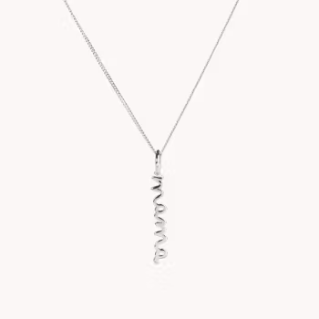 Emma Israelsson MAMA NECKLACE SILVER - 45 CM