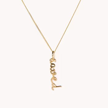 Emma Israelsson SAVED NECKLACE GOLD - 45 CM
