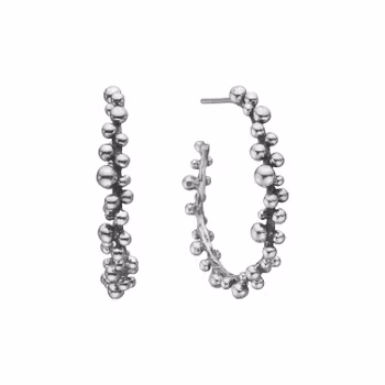 By Birdie Rose Buds Silver Creol