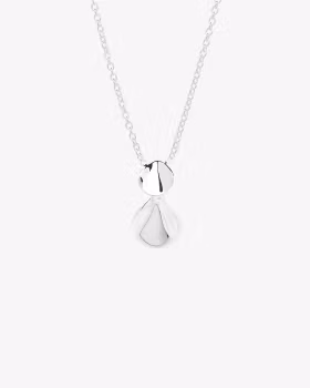 Drakenberg Sjölin HORTENSIA SMALL NECKLACE SILVER