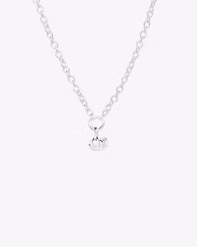 Drakenberg Sjölin NEW BUD DROP NECKLACE SILVER
