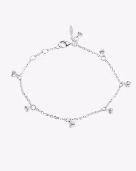Drakenberg Sjölin NEW BUD DROP FULL BRACELET SILVER