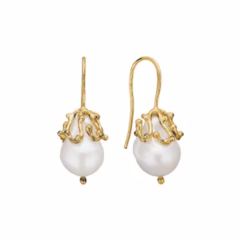 By Birdie Ponte Golden Buds (S) Perleøreringe