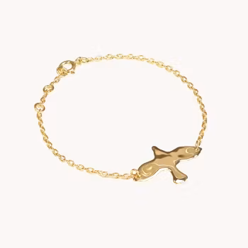 Emma Israelsson ORGANIC DOVE BRACELET GOLD