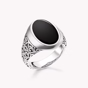 Thomas Sabo Rebel at Heart RING SVART