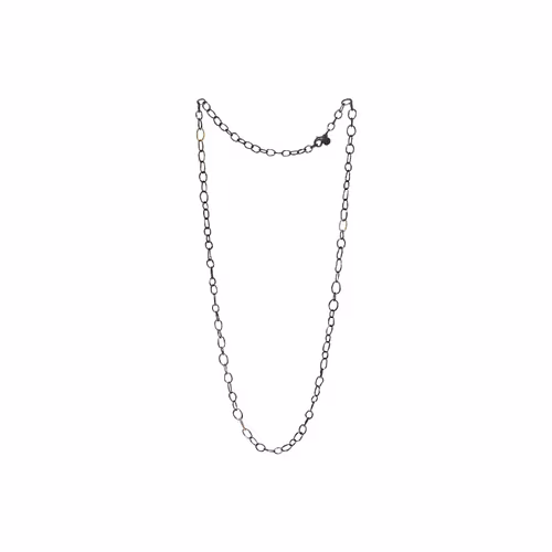 By Birdie Apollo Slim Golden Link Halskæde 100cm