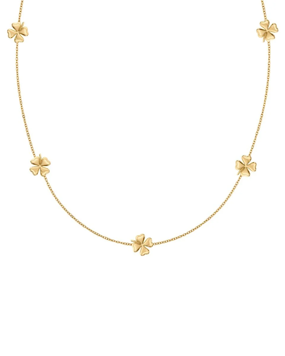 Edblad Lucky Mini Necklace Multi Gold