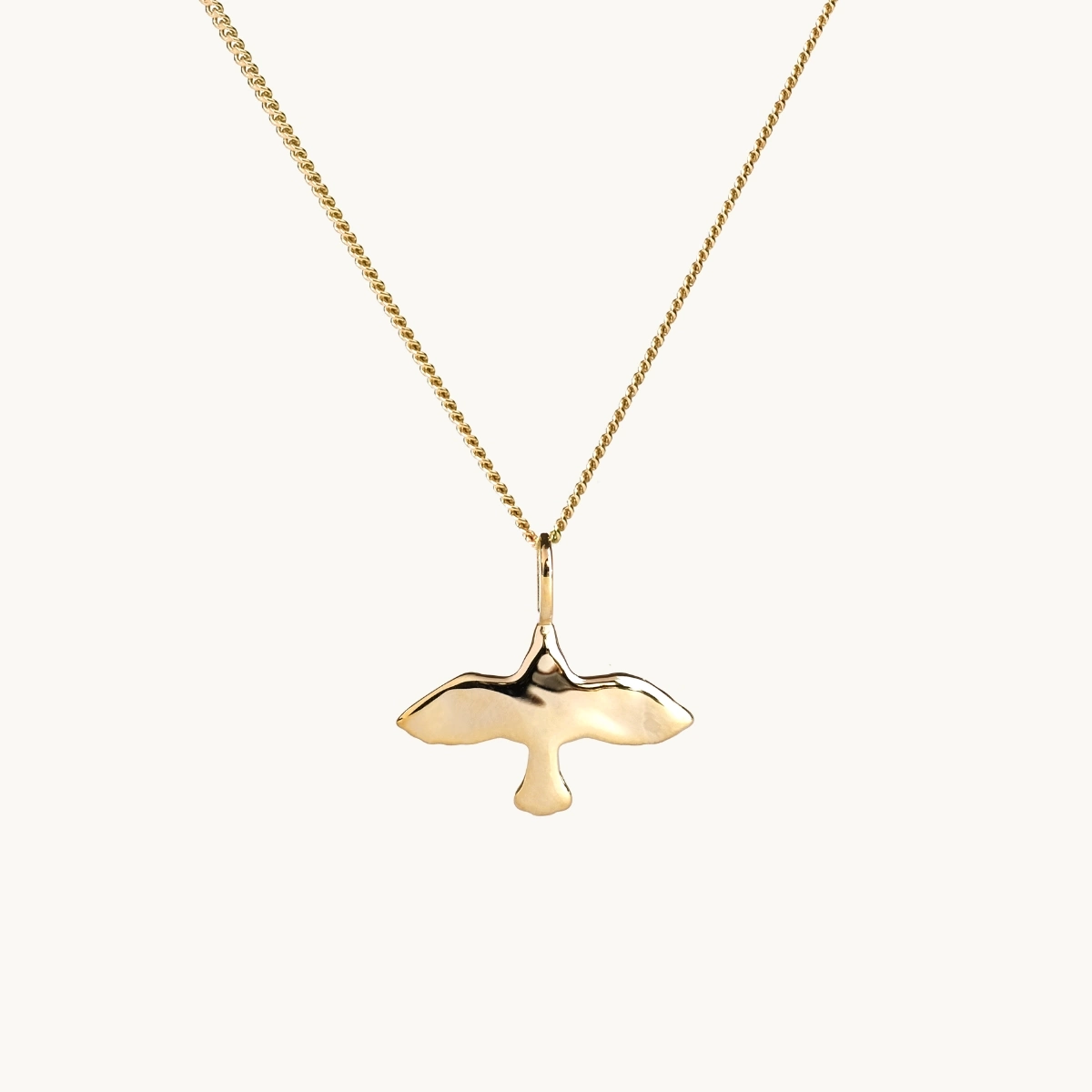 Emma Israelsson MINI ORGANIC DOVE NECKLACE GOLD - 45cm