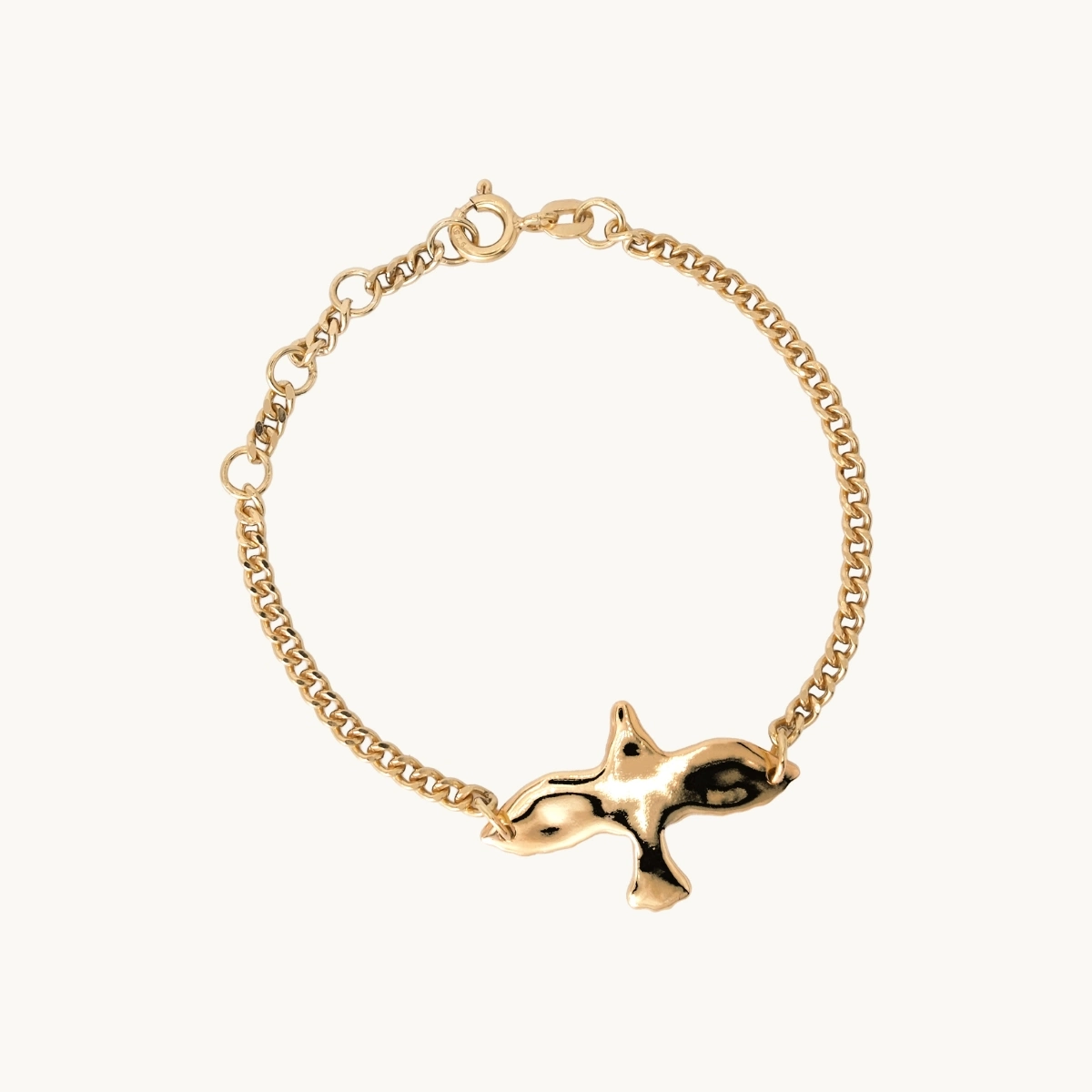 Emma Israelsson ORGANIC DOVE BRACELET GOLD