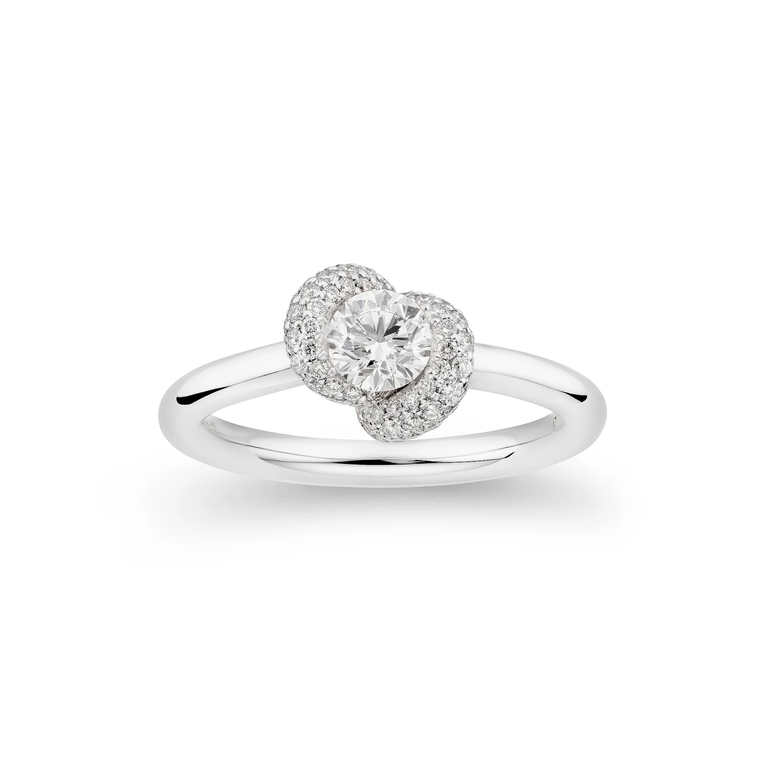 Engelbert Tie The Knot Engagement Ring GG