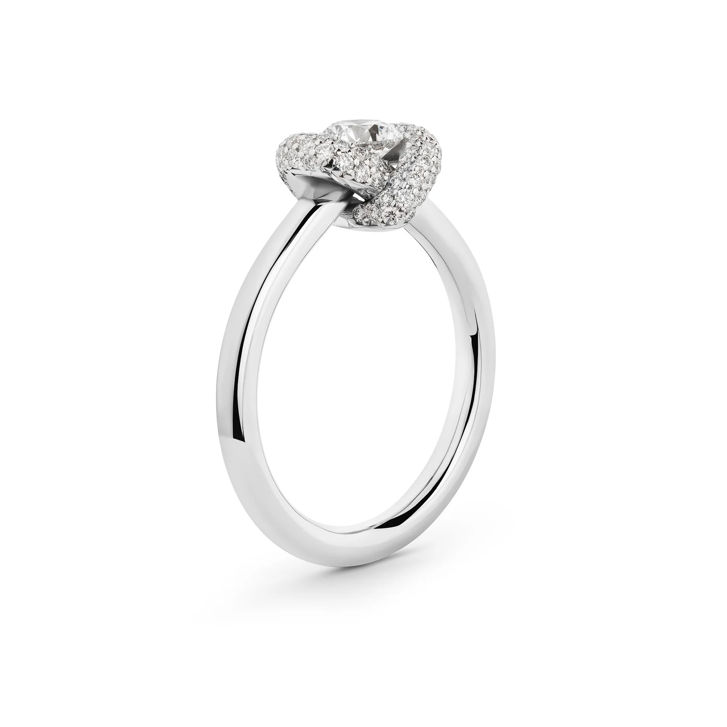 Engelbert Tie The Knot Engagement Ring VG