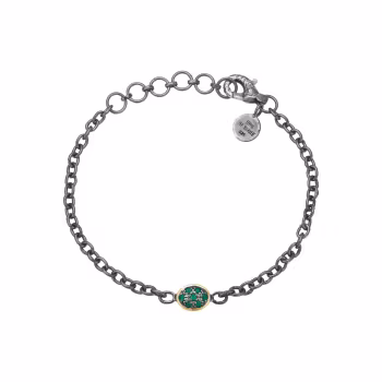 By Birdie Topka Emerald armbånd