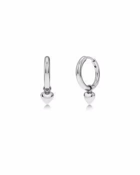 Edblad Barley Petite Hoops Silver