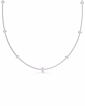 Edblad Barley Petite Necklace Multi Silver
