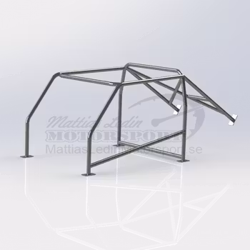 Skyddsbur med 3mm fästplattor