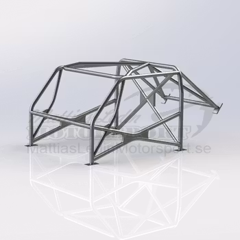 Driftingbur med V-dörr (DG)