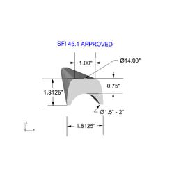Burstoppning SFI 90cm