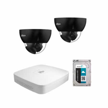 Dahua Small paket 2 BLACK-Serie