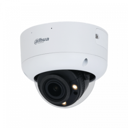 Dahua bevakningskamera 4MP Full-color Vari-focal Warm lins 2,7-12mm LED Dome WizMind