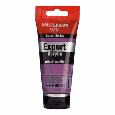 Amsterdam Expert 75ml – 590 Permanent Red Violet Opaque