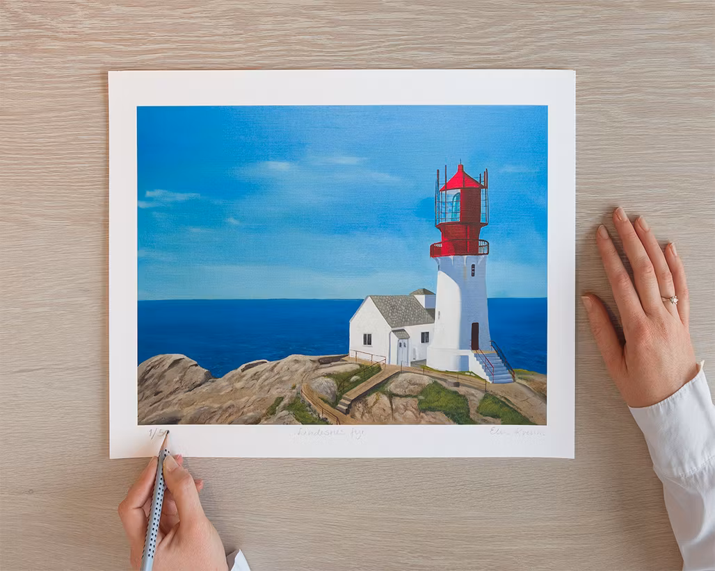 "Lindesnes" Giclee
