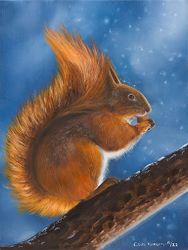 "Nøtteliten" Giclee