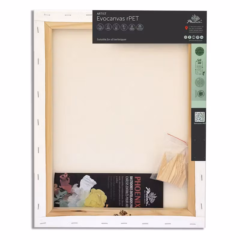 Evocanvas rPET lerret 60x80 - 6 pack