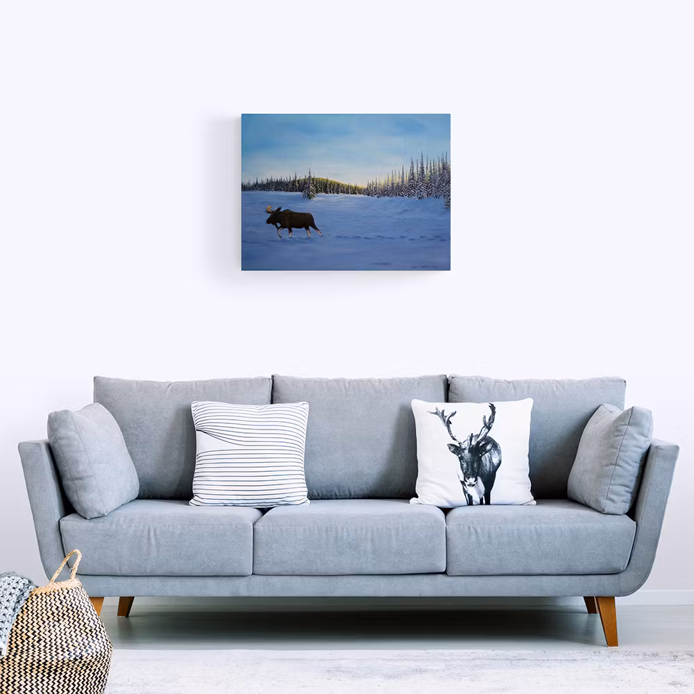 Tråkket, original 60x80