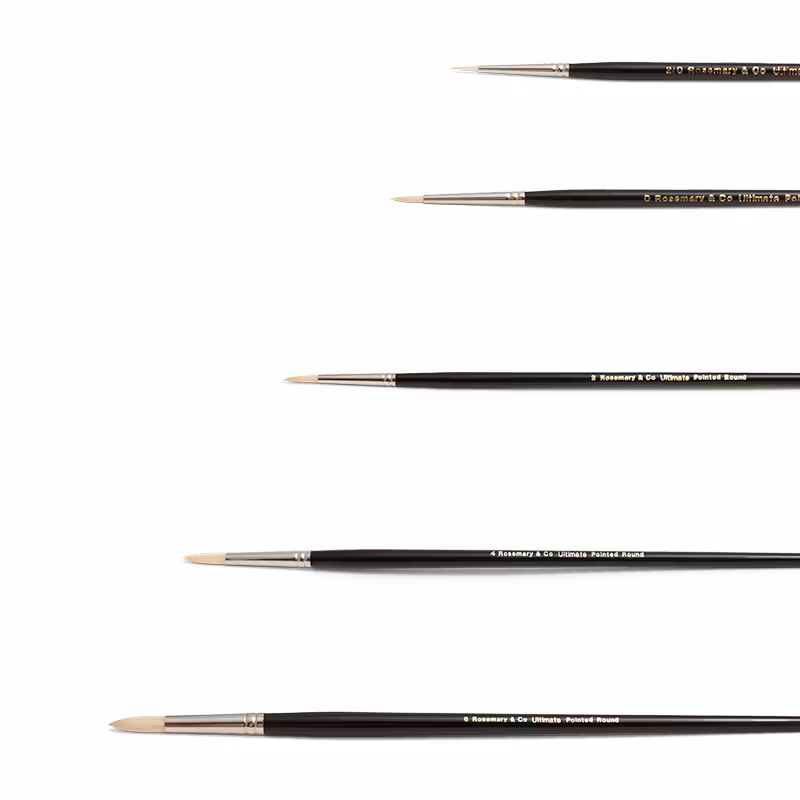 Ultimate bristle pointed round