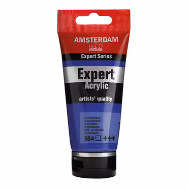 Amsterdam Expert 75ml – 504 Ultramarine blue