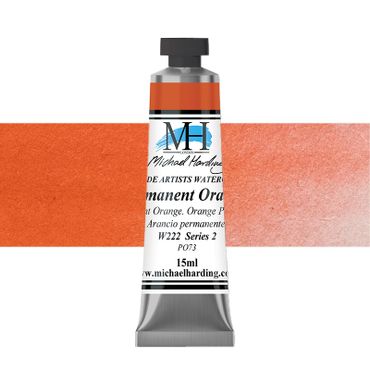Akvarellmaling - W222 Permanent Orange- 15ml